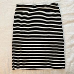 Striped skirt